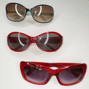 3 PC UNBRANDED SUNGLASSES
